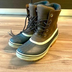 WOMENS SLIMPACK II LACE DUCK BOOT 9.5 LIKE NEW